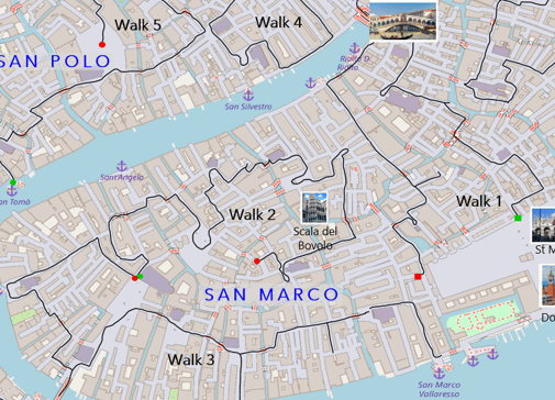 San Marco – 17 Walks in Venice, Italy.